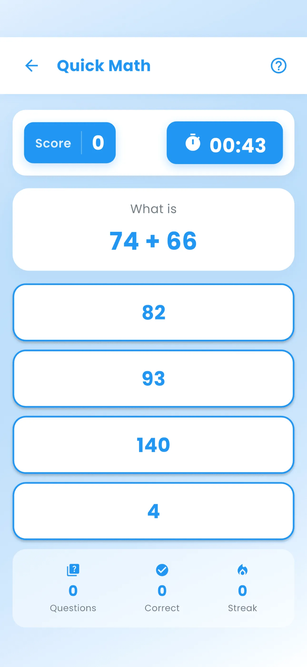 Défi de Calcul Mental screenshot 2