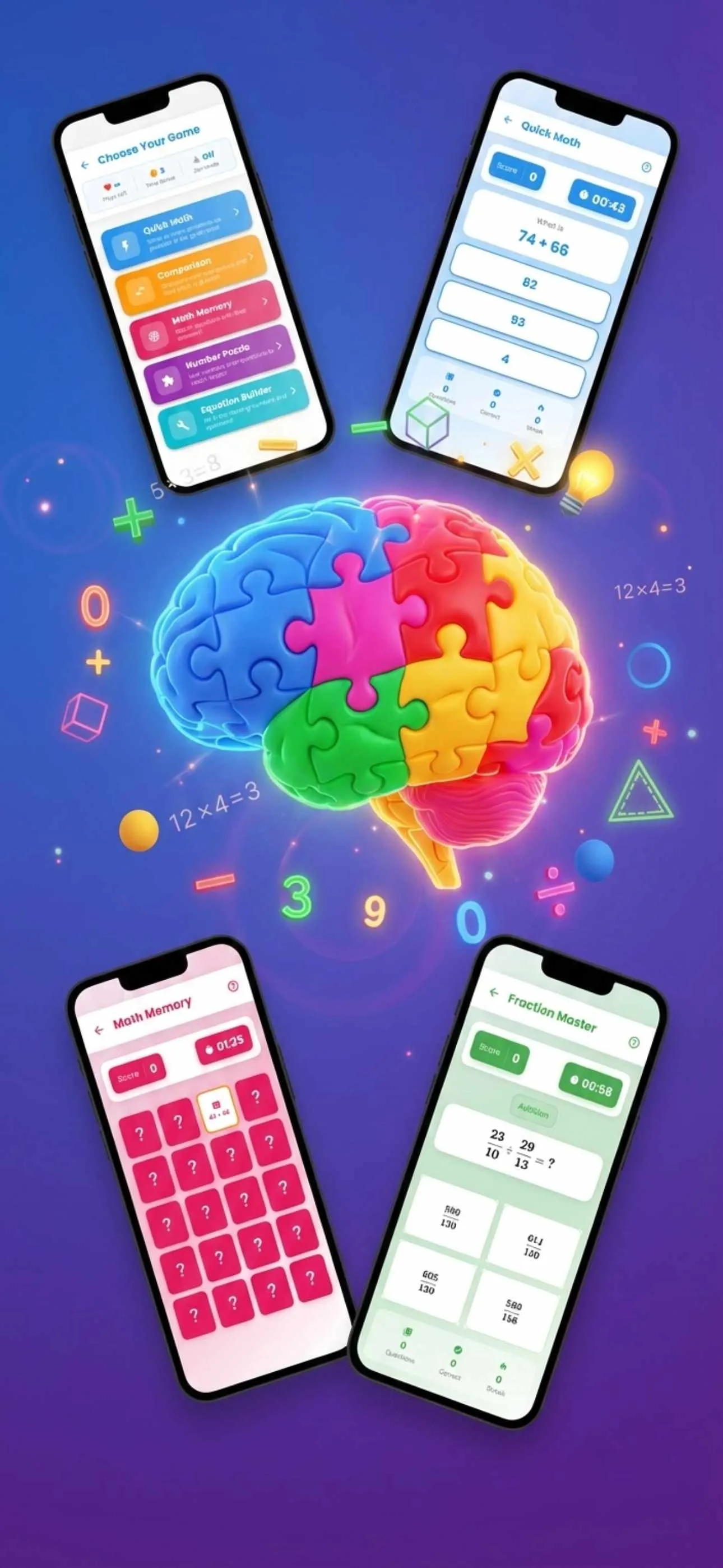 Math Brain Challenge Screenshot